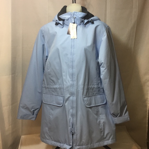 Lands' End Jackets & Blazers - Ladies Lands End Polartec 300 Squall Hooded Coat